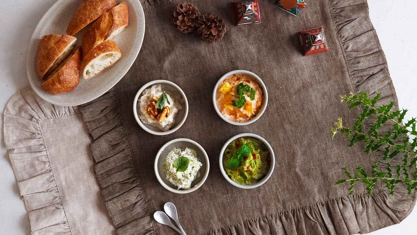 季節のテーブル風景 ~A Cozy Christmas with Dips~