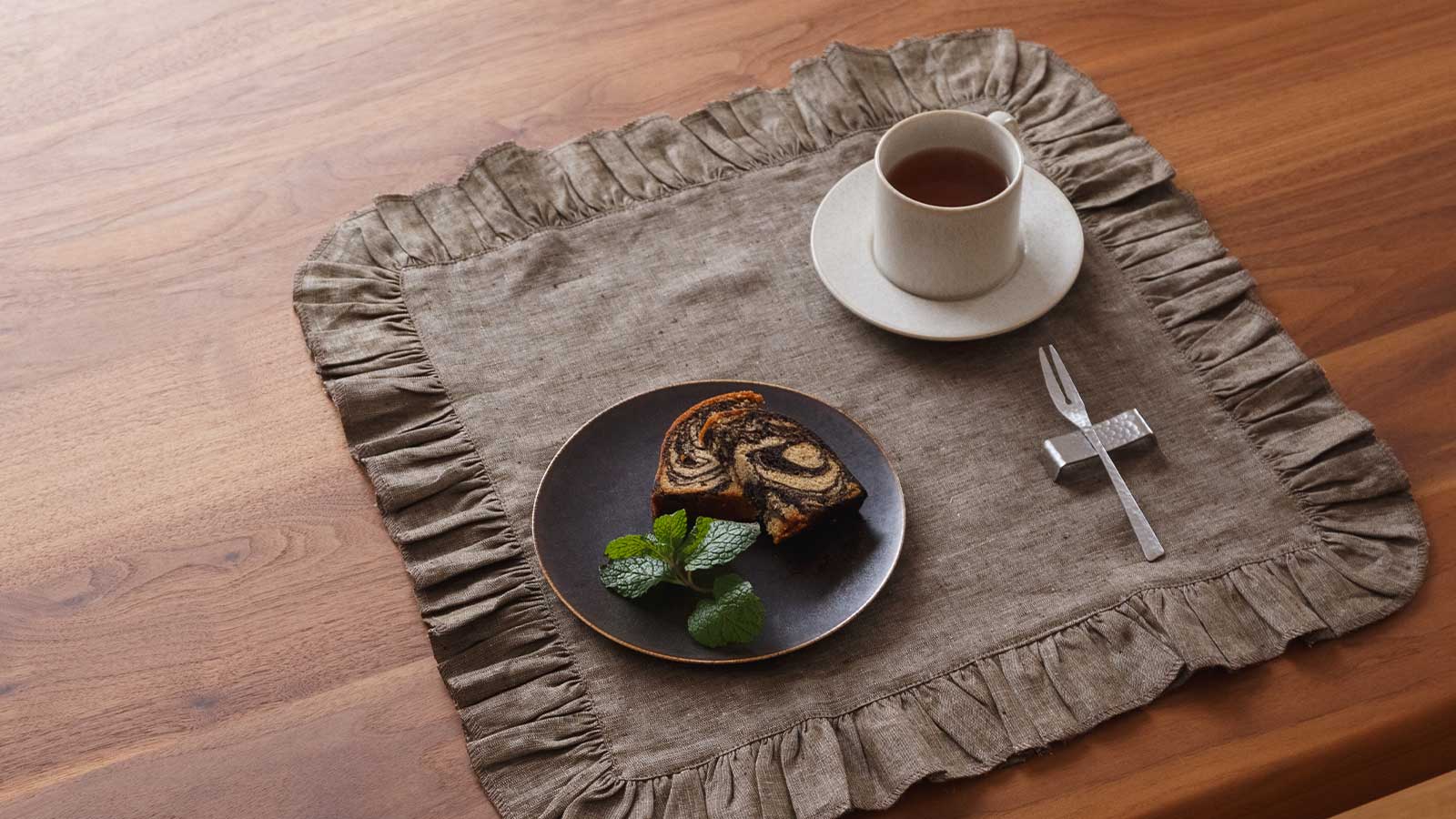 ボー・デコール ポーセリン食器 / フラットプレート ブロンズ