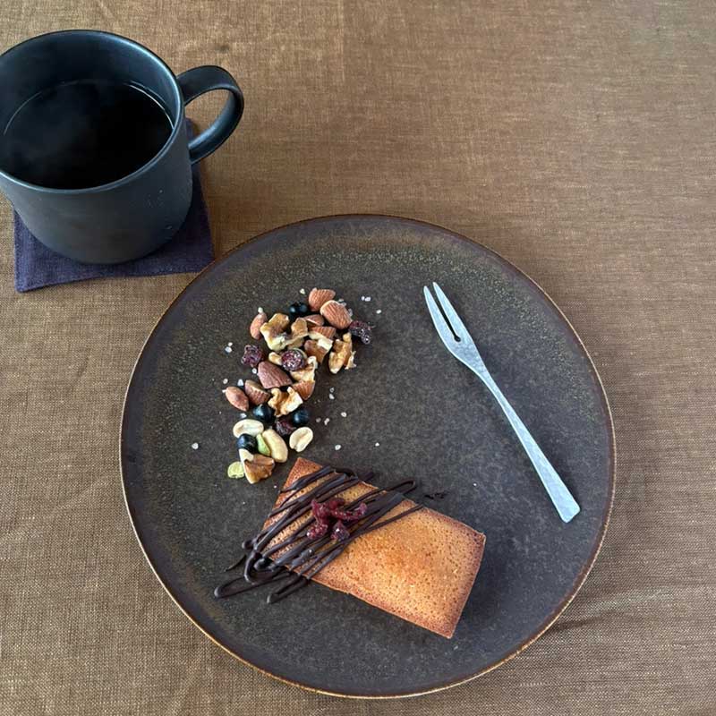 ボー・デコール ポーセリン食器 / フラットプレート ブロンズ