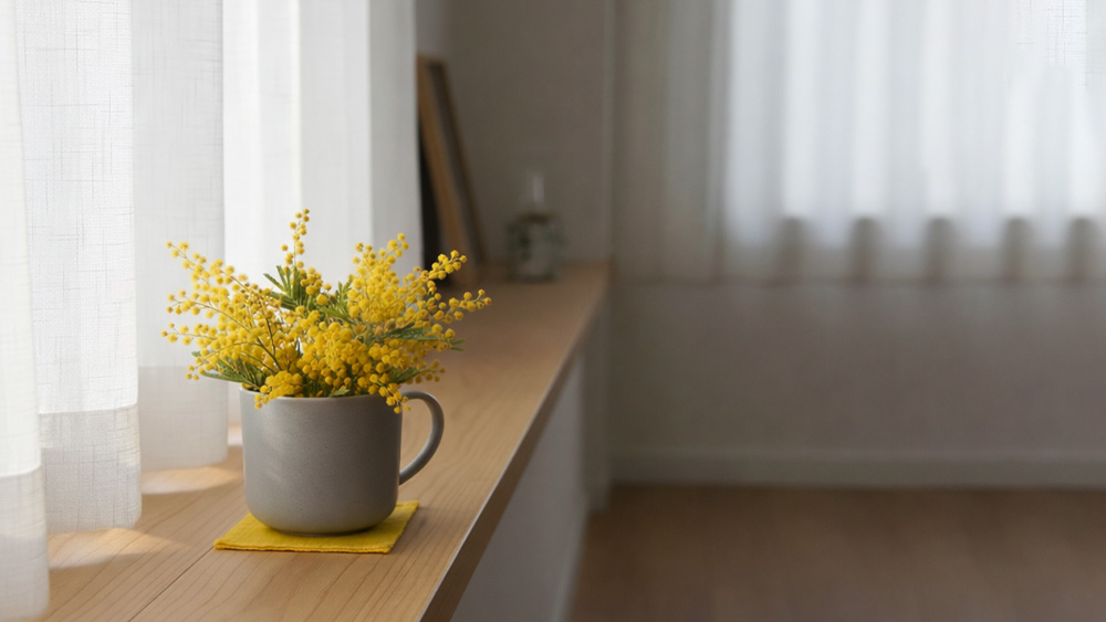 小さな春を呼び込む、インテリア小物展