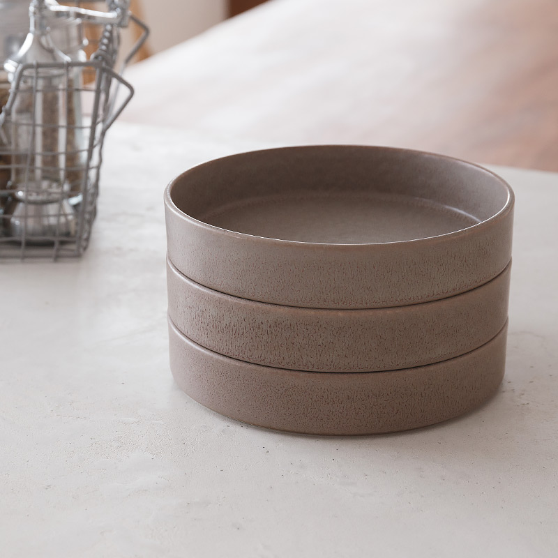 ボー・デコールポーセリン/深皿/S/トゥルーグレー