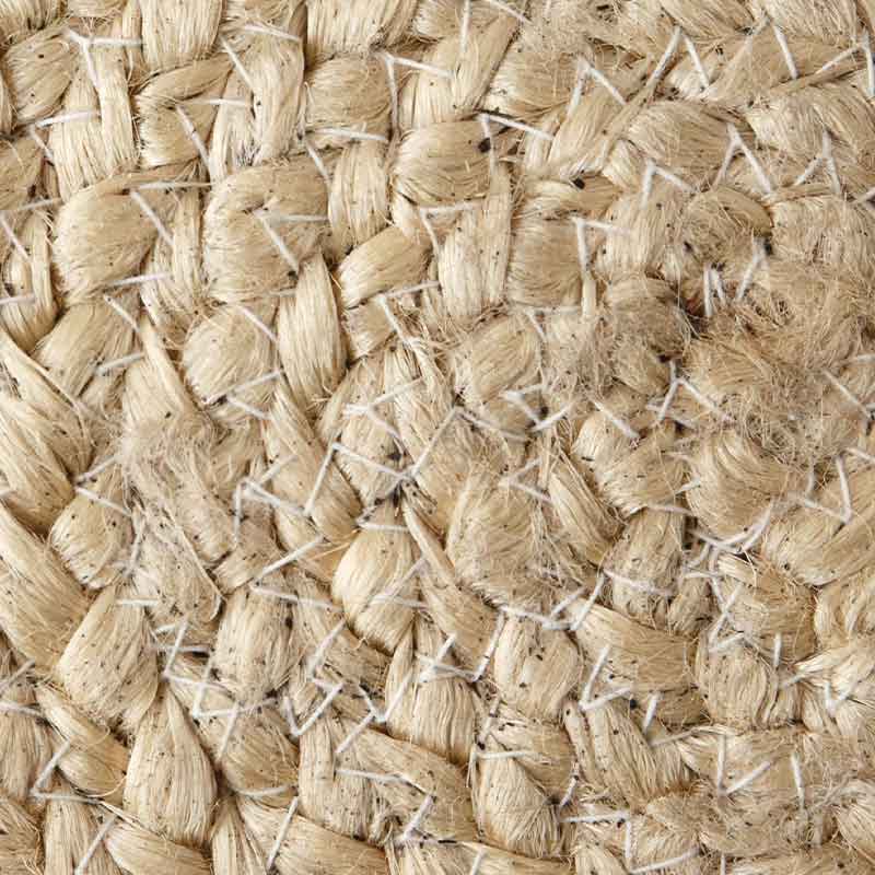 ジュートラグ N(エヌ)シリーズ / [N en(えん)マット / GR103E 黒いジュートの繊維が混じっている様子