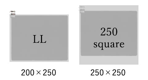 3畳用ホットカーペット（195×235 cm）に LLサイズラグ (約200×250 cm) 、250cm正方形ラグ