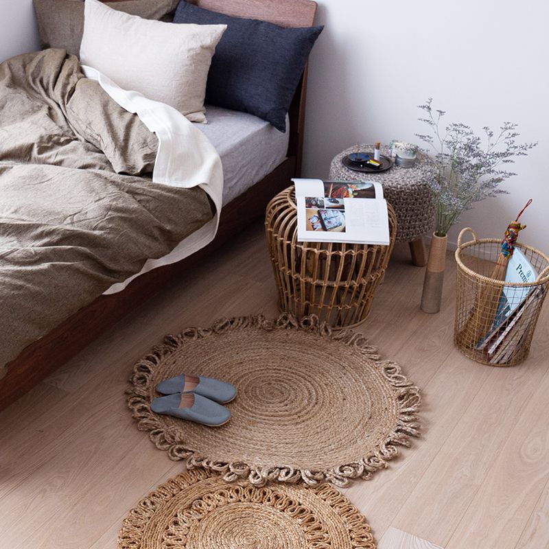 超目玉 西洋式の円形カーペットのベッドマット家庭用ベッドルームのベッドサイド 通販
