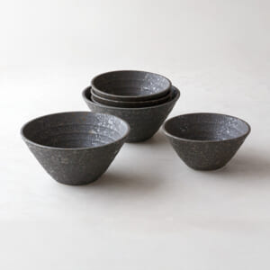 いぶし銀風の鉢ボウル