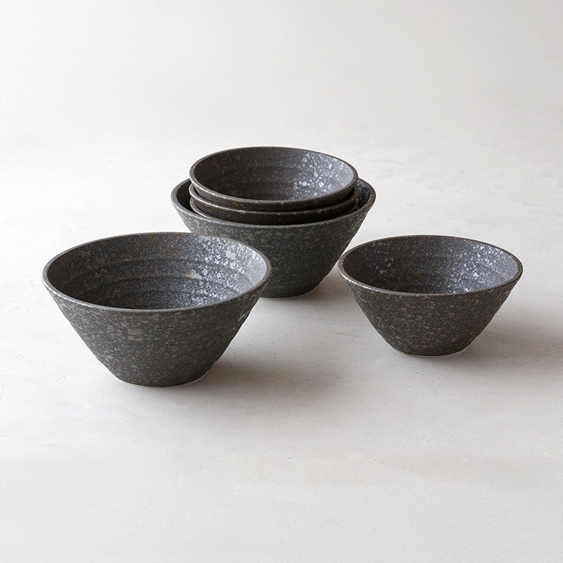 いぶし銀風の鉢ボウル