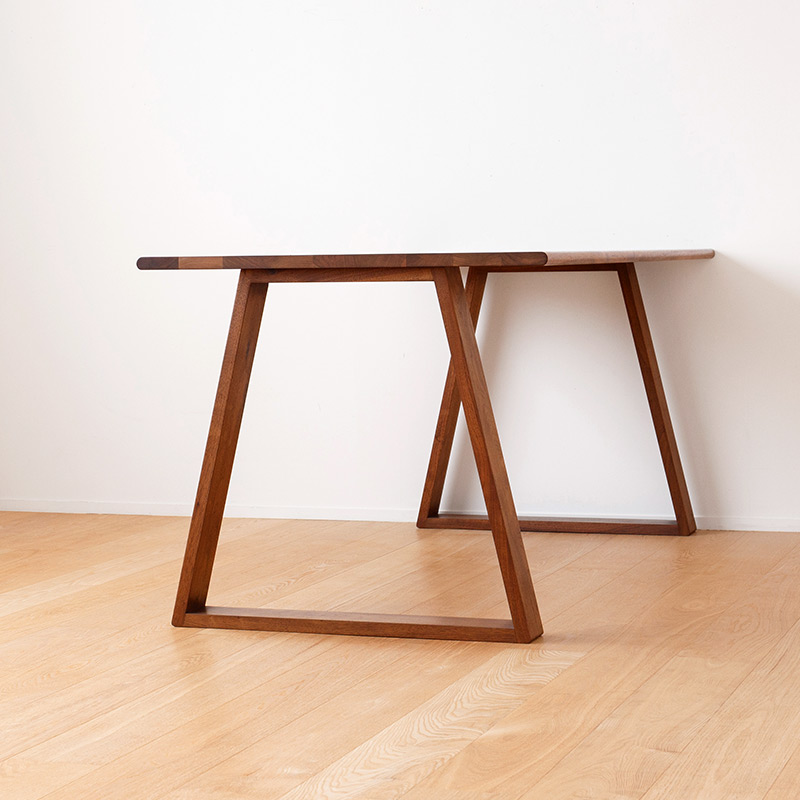 端材を使ったモザイクダイニングテーブル