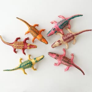 マダガスカルからやってきたラフィアのワニ 6カラー