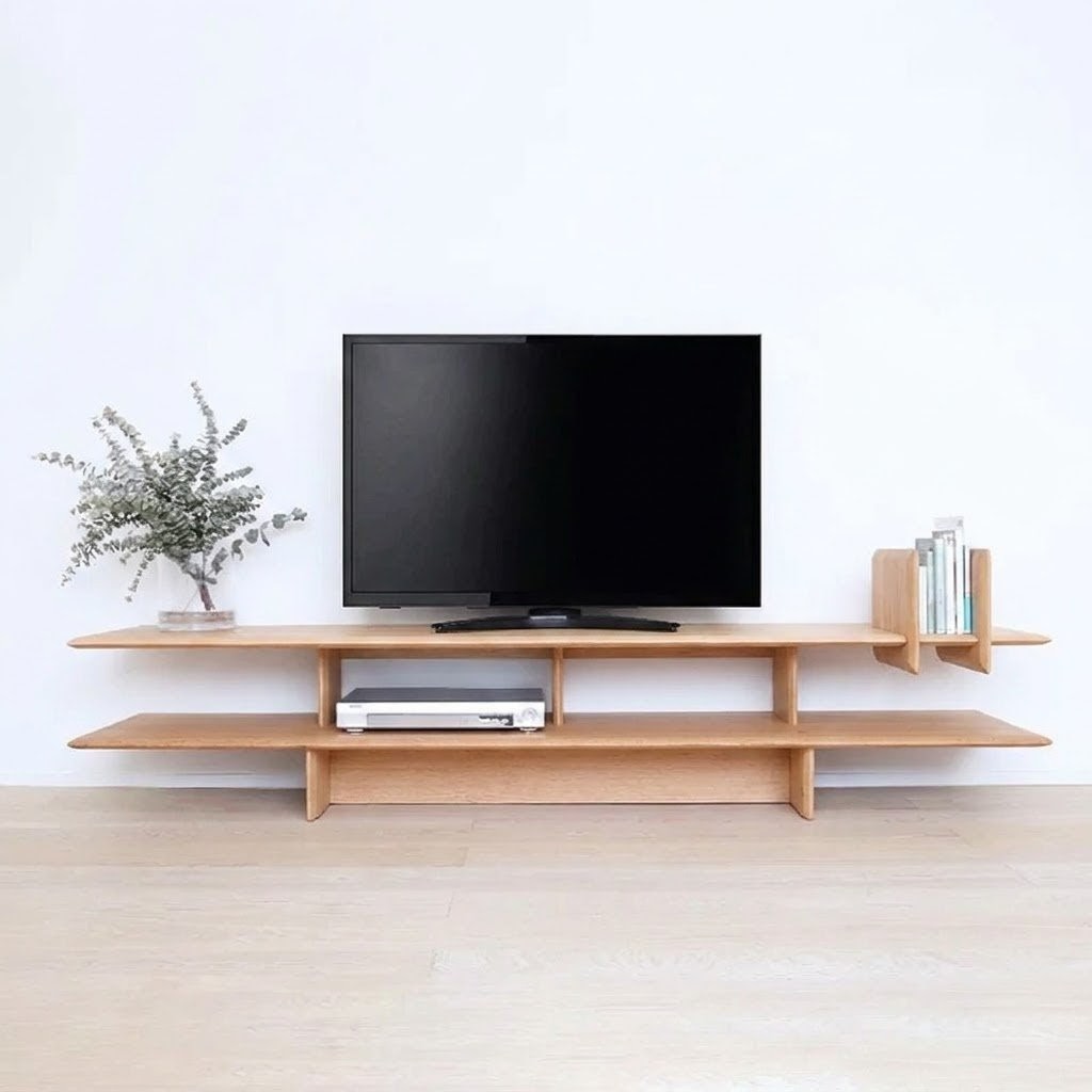総無垢材のオープンテレビボード | ボー・デコール オンラインショップ