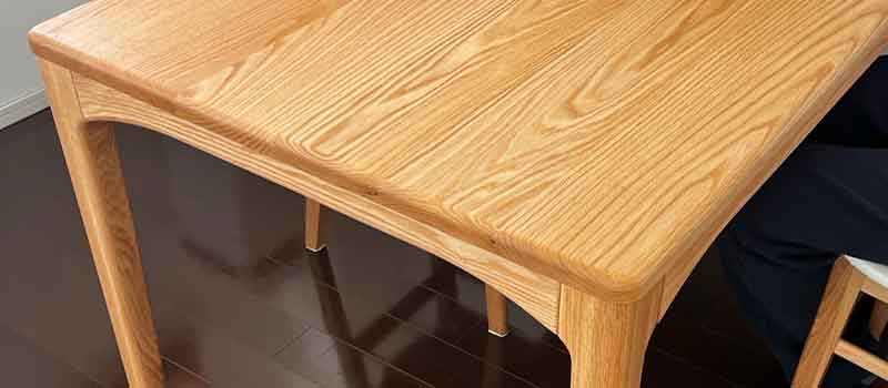 アーチレッグダイニングテーブル