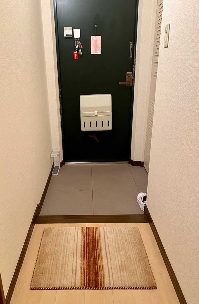 [ハグみじゅうたん®]厚手ウールラグ 6177Eroom 無垢の床に合う厚手の羊毛玄関マット[ハグみじゅうたん] / ER6177E レッド