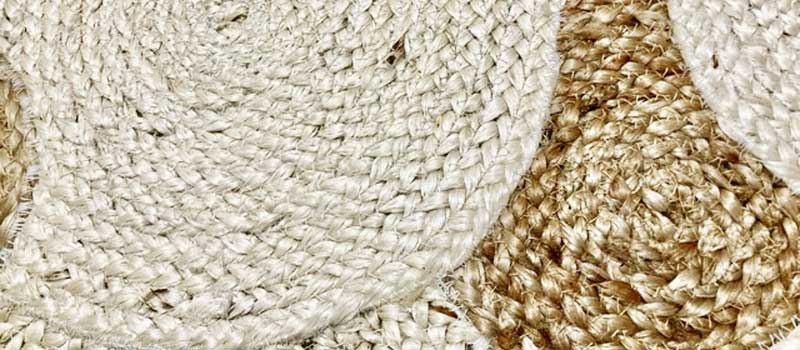 フェルト滑り止め ジュートラグ N（エヌ）シリーズ 天然素材のジュートラグ 玄関マット ウールミックス ナチュラル アイボリー [N en（えん）マット / GR103E]