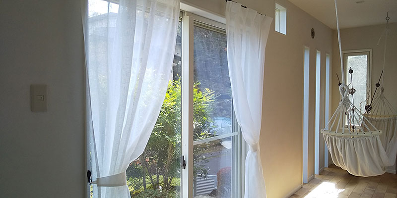 8a リネンカーテン/レースホワイト ホワイト / リネン100％カーテン / レース 8aCrWh