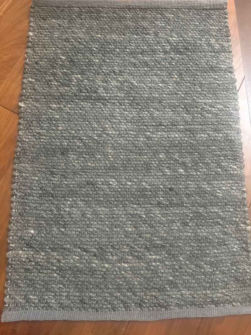 ブレンドW / グレー 玄関マット
