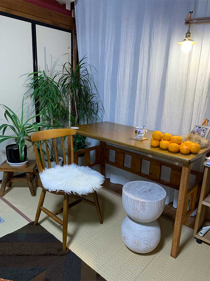 雲のようなウールのシャギーシートクッション [わた雲 ミニ/ W9447WJC]