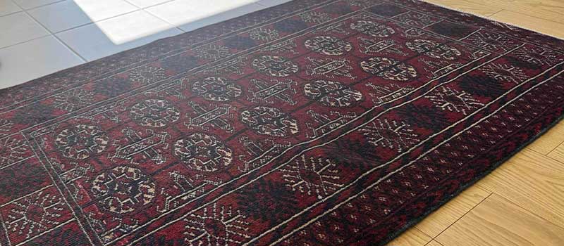 ヴィンテージラグ / トライバルラグ [ブハラ ヘラート] アフガニスタン産 / 1980年代