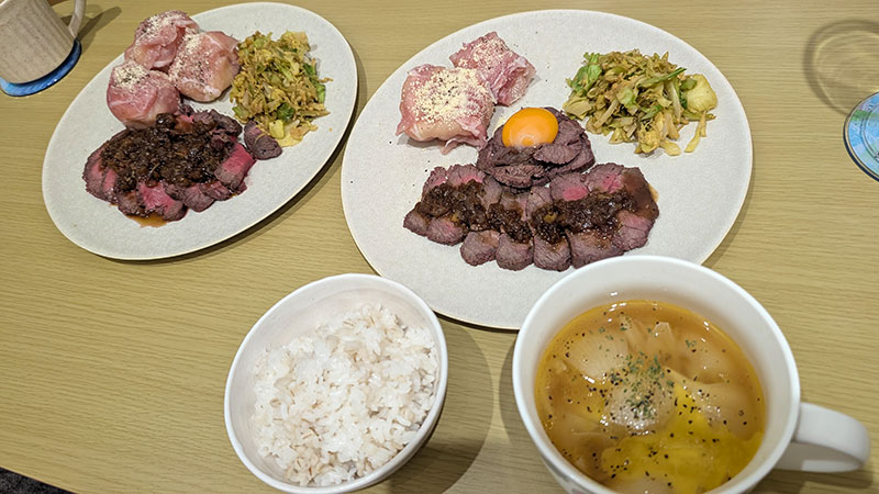 フラットプレート ベージュ / beaudecor porcelain