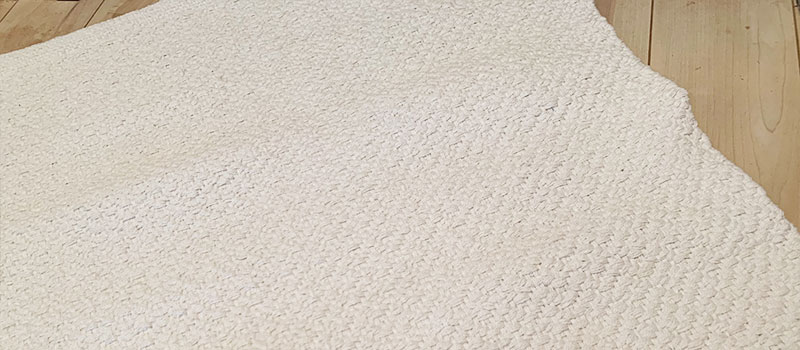 コットンラグ [ノルディック]シリーズ 気軽に使えるコットン素材の玄関マット [コットンラグ]ノルディック / ホワイト マット / CR8IE