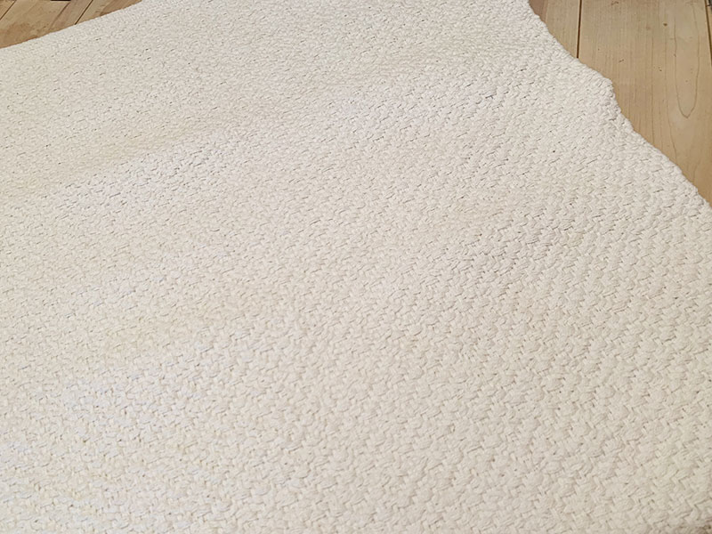 コットンラグ [ノルディック]シリーズ 気軽に使えるコットン素材の玄関マット [コットンラグ]ノルディック / ホワイト マット / CR8IE