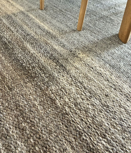 Plant（プラント）シリーズ リバーシブルの薄手ウール絨毯 [プラント グラデーション / WN863]