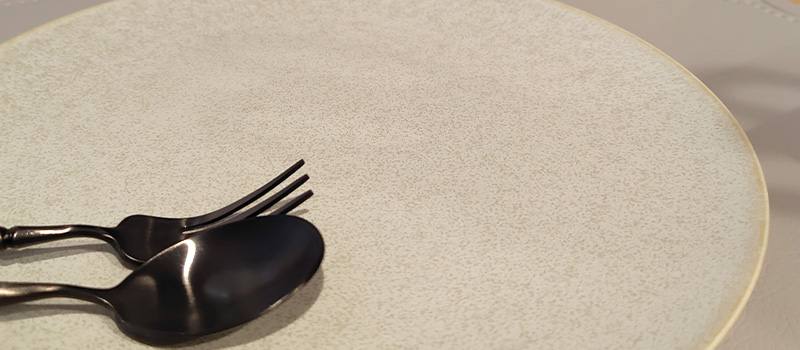 フラットプレート ベージュ・フラットプレート ブロンズ / beaudecor porcelain