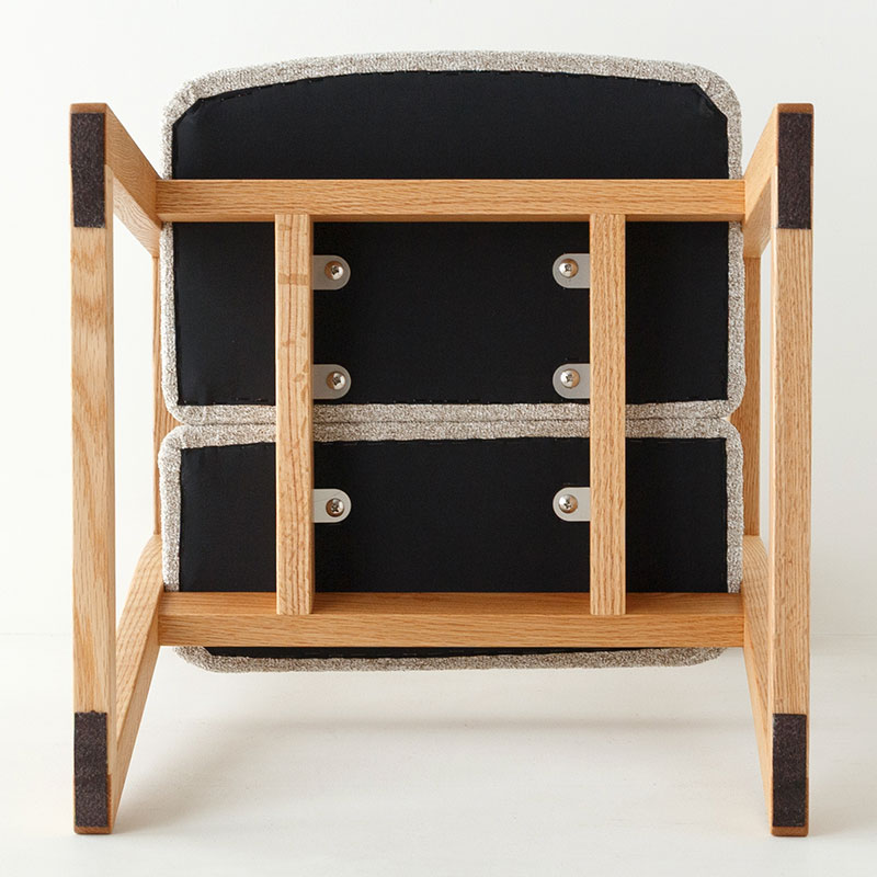 台形脚のアームチェア | ボー・デコール オンラインショップ