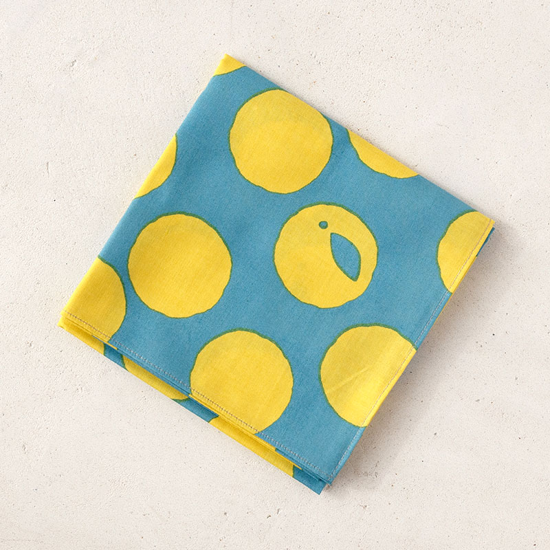 たべもの風呂敷（ゆず）